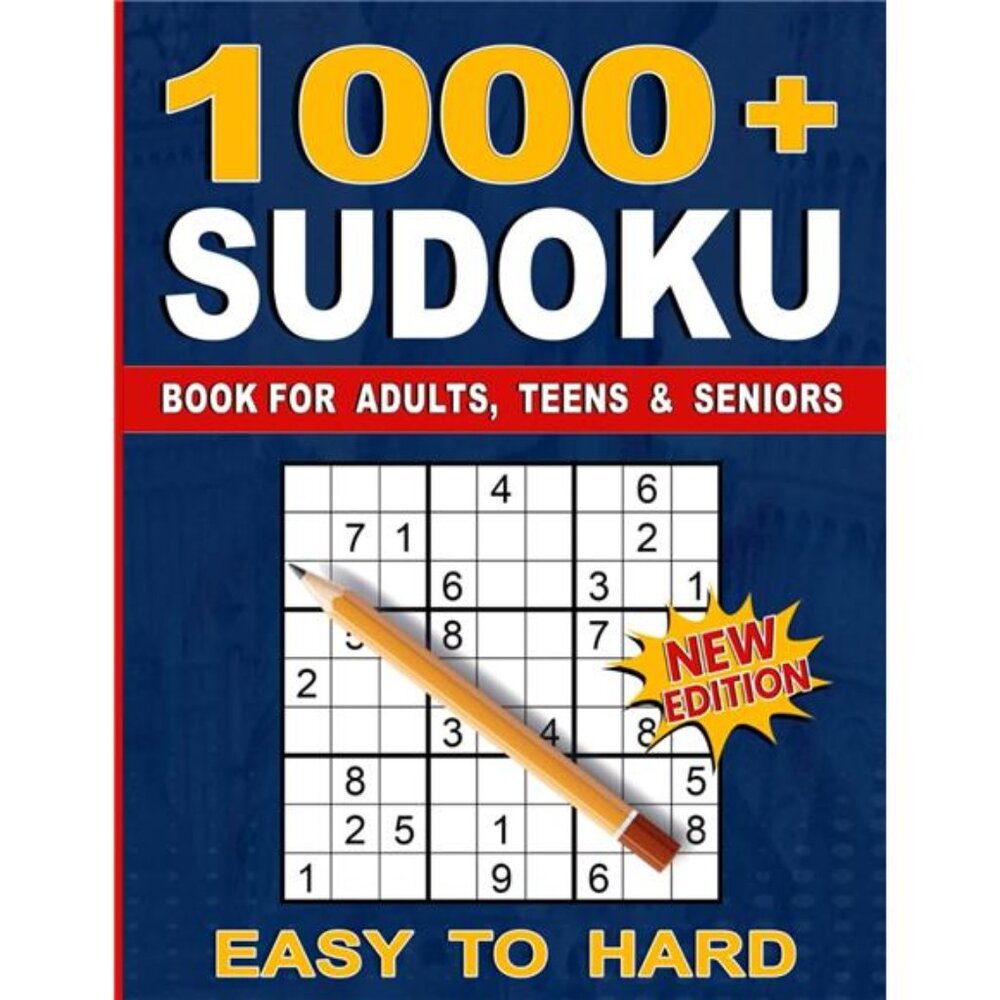 1000+ Sudoku Puzzles for Adults From Hard To Easy